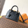 Louis Vuitton This Alma BB handbag showcases the iconic Alma BB silhouette, crafted from the House's exceptionally soft Monogram Empreinte leather.
