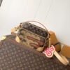 Louis Vuitton This Nil messenger bag features a Monogram canvas body accented with Damier and Monogram Reverse canvas patches, creating an elegant patchwork effect.