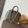 Louis Vuitton The Trunk collection welcomes a contemporary new iteration of the Alma Small handbag, paying homage to the brand's travel heritage with exquisite metal hardware.