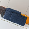 Louis Vuitton This Trio Messenger bag is crafted from soft Monogram Shadow calf leather.