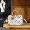 Louis Vuitton The Speedy 25 Tricolor inherits the elegant soul of the classic Speedy series.