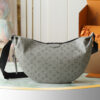 Louis Vuitton M24468: This Hobo Hamac bag is crafted from soft Monogram Shadow embossed cowhide leather.