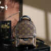 Louis Vuitton PALM SPRINGS Mini Backpack Series — "Chip" Diamond Pattern Code #M44873