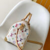 1 Louis Vuitton The M13085 Speedy Bandoulière 25 handbag features the classic Monogram pattern.