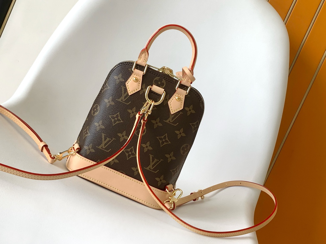 1 Louis Vuitton Making a striking debut at the Spring/Summer 2024 Women's Fashion Show, this Alma backpack adds a stylish new addition to the Alma collection.