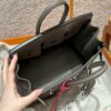 Birkin Platinum 25cm, Pewter Grey