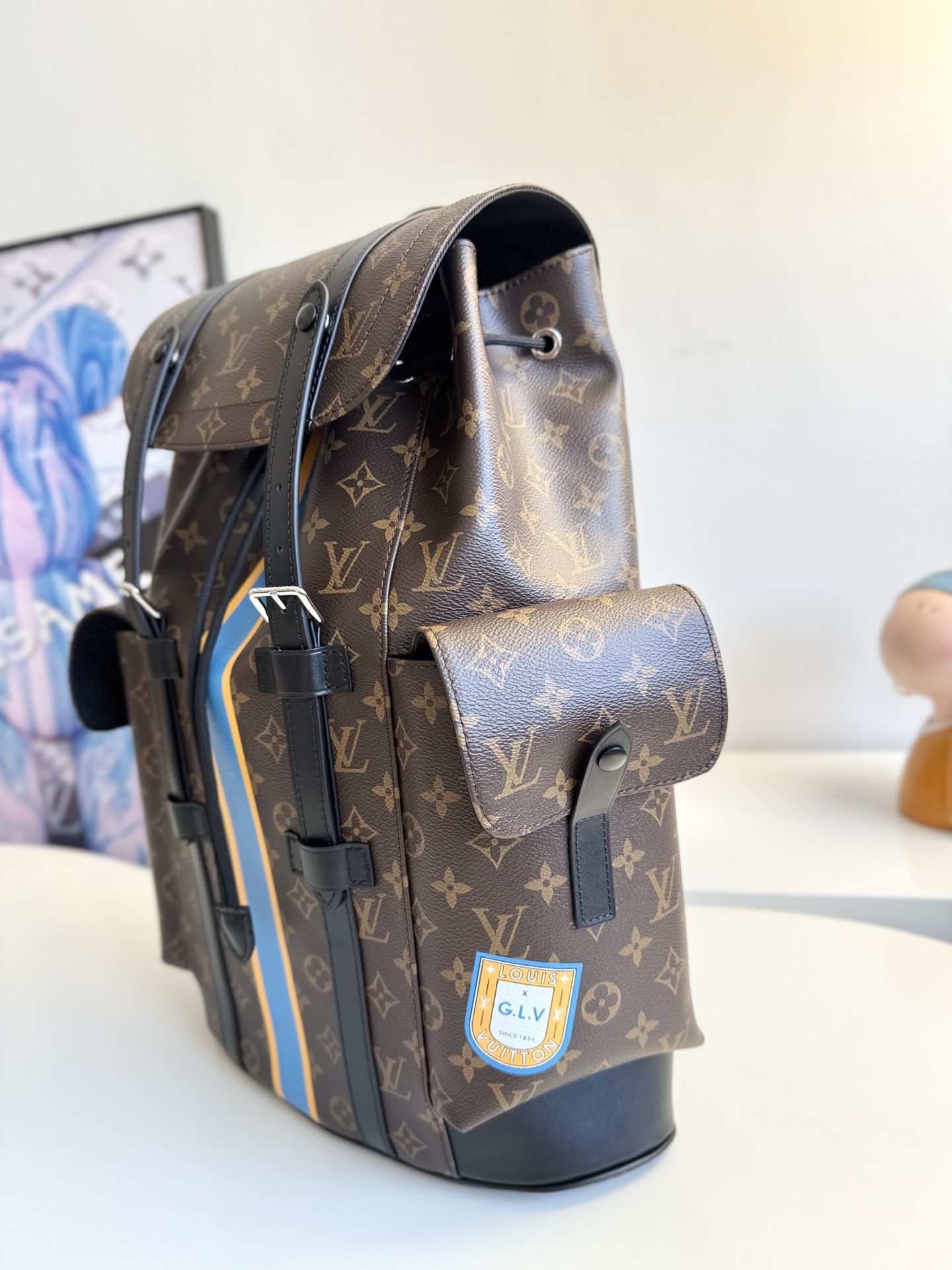 1 Louis Vuitton This Christopher medium backpack draws inspiration from mountaineering.