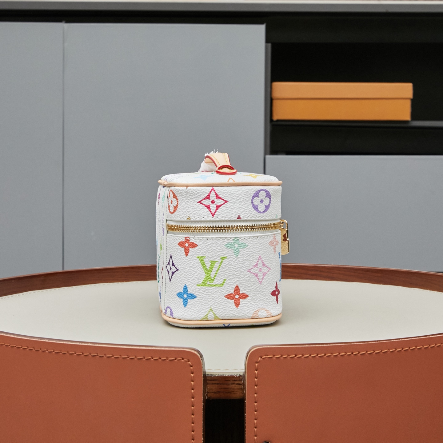 1 The Nice Nano bag, part of the 2025 Takashi Murakami collaboration, features a delicate design crafted from Monogram canvas.