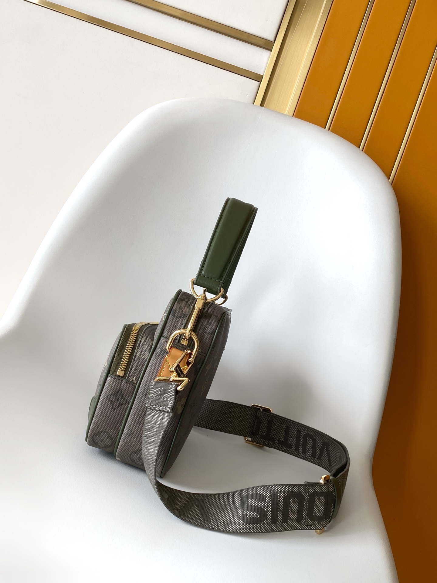 1 Louis Vuitton This Nil crossbody bag features a vintage silhouette crafted from Monogram Heritage canvas.