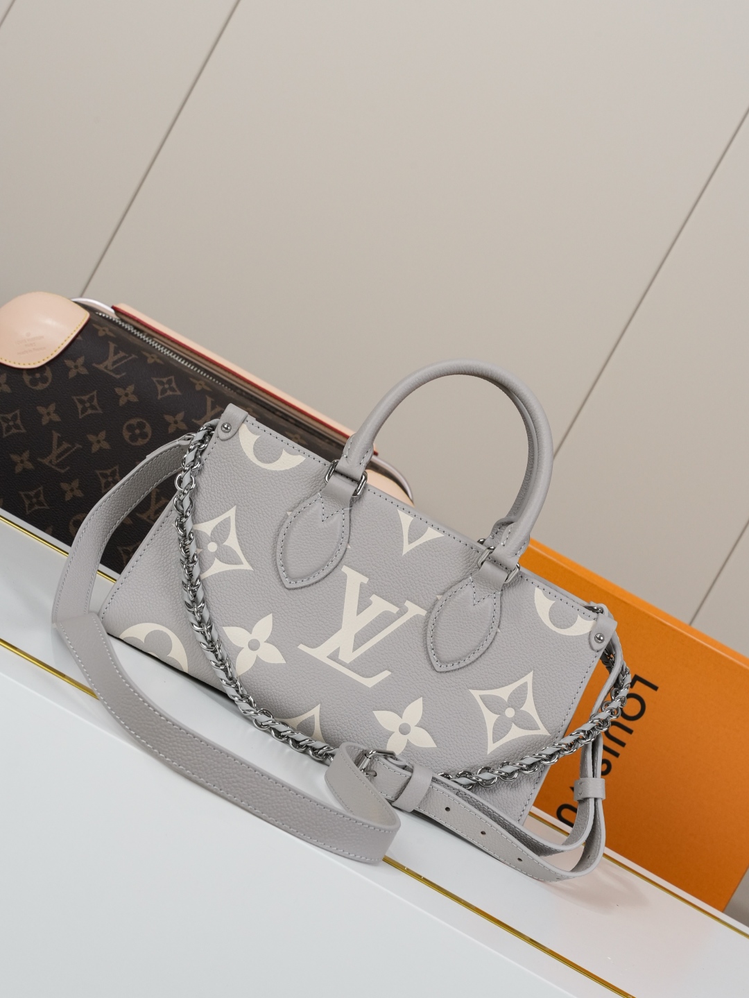 2 Louis Vuitton This OnTheGo East West handbag is from the LV Milky Way collection.