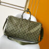 2 Louis Vuitton This Keepall Bandoulière 45 travel bag is part of the Monogram Tones collection.