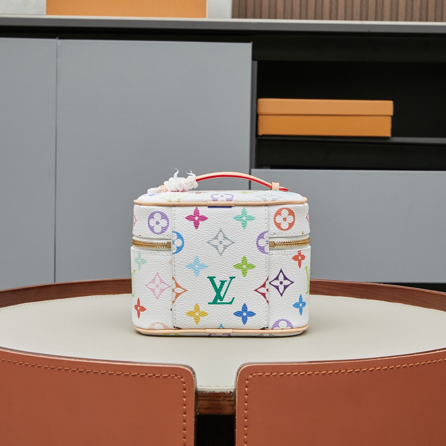 2 The Nice Nano bag, part of the 2025 Takashi Murakami collaboration, features a delicate design crafted from Monogram canvas.