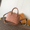 2 Louis Vuitton This Alma BB handbag showcases the iconic Alma BB silhouette, crafted from the House's exceptionally soft Monogram Empreinte leather.