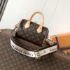 2 Louis Vuitton Drawing inspiration from the House's classics, the Sedy Bandoulière 20 handbag features cowhide leather trim accenting its Monogram canvas.
