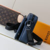 2 Louis Vuitton This Trio Messenger bag is crafted from soft Monogram Shadow calf leather.