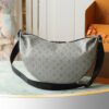 2 Louis Vuitton M24468: This Hobo Hamac bag is crafted from soft Monogram Shadow embossed cowhide leather.