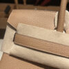 Birkin Platinum 30cm Togo Leather [Milk Tea Color] Gold Hardware