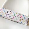 3 Louis Vuitton This Carryall East-West canvas handbag illuminates this classic element with a vibrant splash of color.