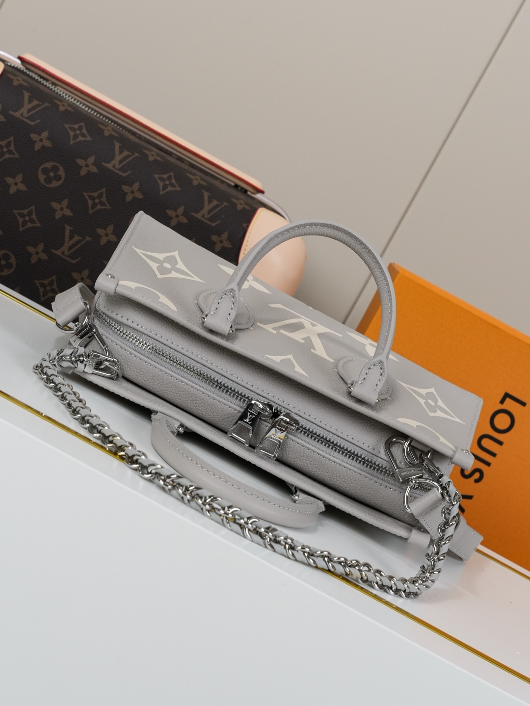 3 Louis Vuitton This OnTheGo East West handbag is from the LV Milky Way collection.