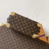 3 Louis Vuitton The Trunk collection welcomes a contemporary new iteration of the Alma Small handbag, paying homage to the brand's travel heritage with exquisite metal hardware.