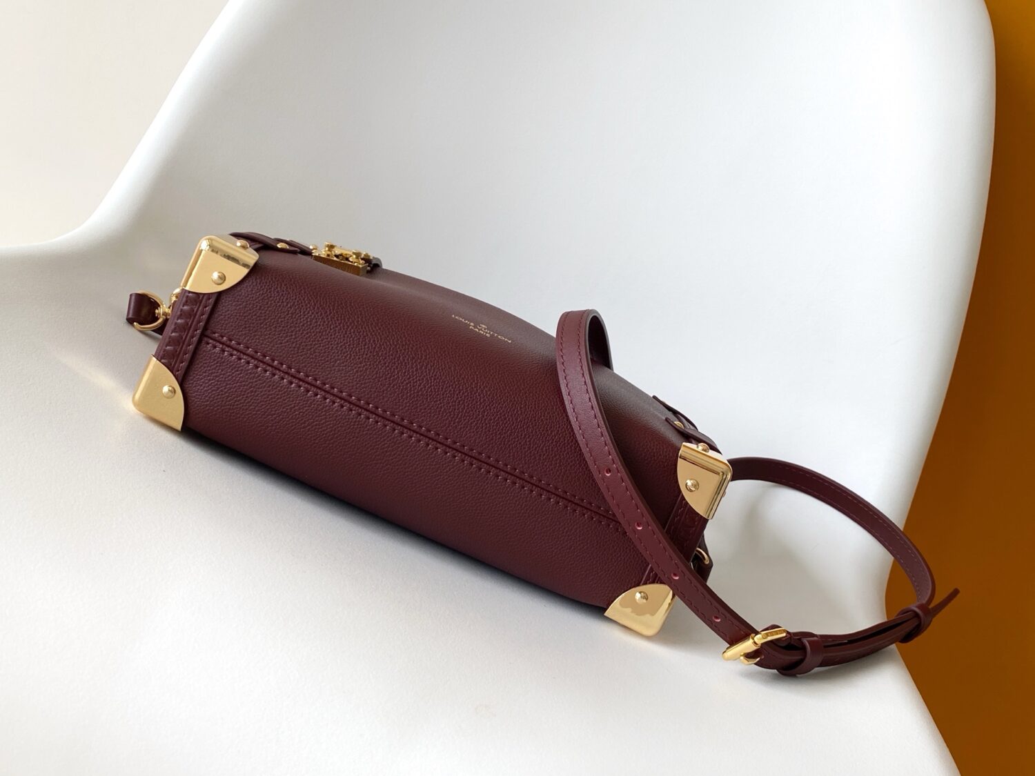 Louis Vuitton This medium Side Trunk handbag is from the Back to School collection.