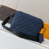3 Louis Vuitton This Trio Messenger bag is crafted from soft Monogram Shadow calf leather.