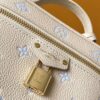 Louis Vuitton M27744 Blue Silk-Screen Print, Full Leather Bag — Vanity Chain Pouch