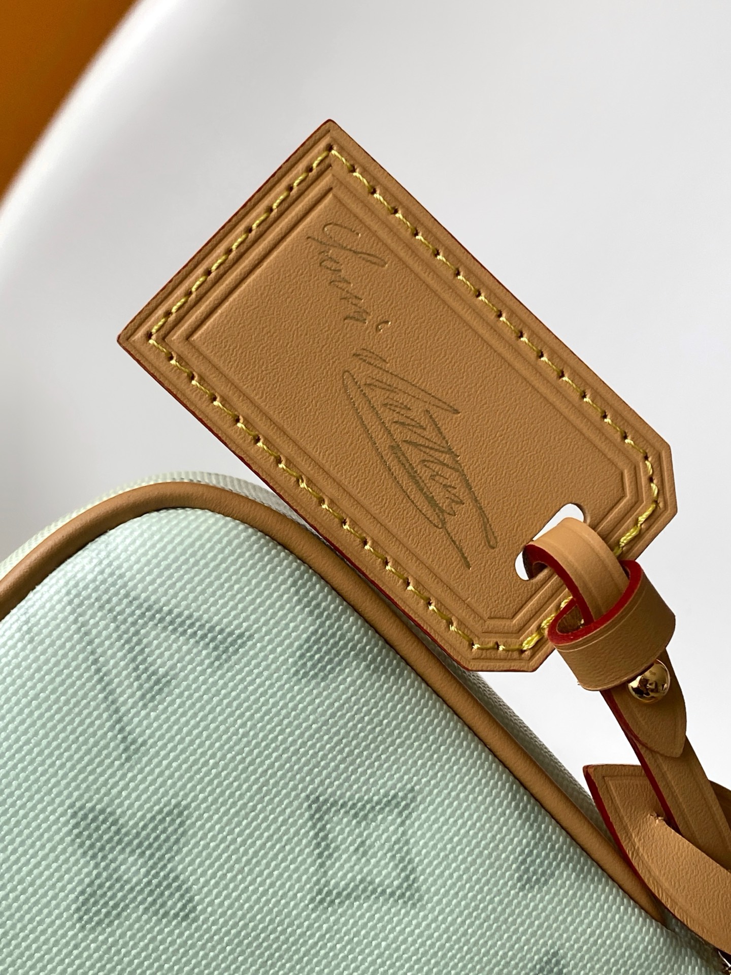 4 Louis Vuitton This Pochette Accessoires handbag is specially designed to celebrate the birth of the Louis Vuitton Monogram pattern.