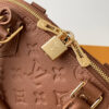 4 Louis Vuitton This Alma BB handbag showcases the iconic Alma BB silhouette, crafted from the House's exceptionally soft Monogram Empreinte leather.