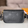 4 Louis Vuitton This Diane handbag is crafted from Louis Vuitton's classic Monogram Empreinte embossed leather.