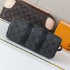4 Louis Vuitton This Keell Bandoulière 25 handbag features Monogram Midnight coated canvas accented with a deep Monogram print.