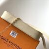 4 Louis Vuitton The Easy Pouch On Strap handbag from the Spring 2022 Collection is crafted from Monogram Empreinte leather.