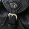 Louis Vuitton The M25554 Odyssée handbag in black full leather, hailing from the Early Autumn 2025 collection, cleverly references the 2024 Cruise collection.