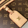 4 Louis Vuitton The M46784 High-Rise Bag is crafted from Montaigne-coated canvas.
