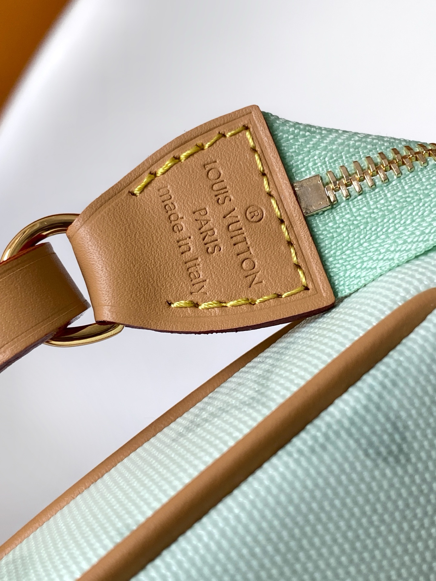 5 Louis Vuitton This Pochette Accessoires handbag is specially designed to celebrate the birth of the Louis Vuitton Monogram pattern.