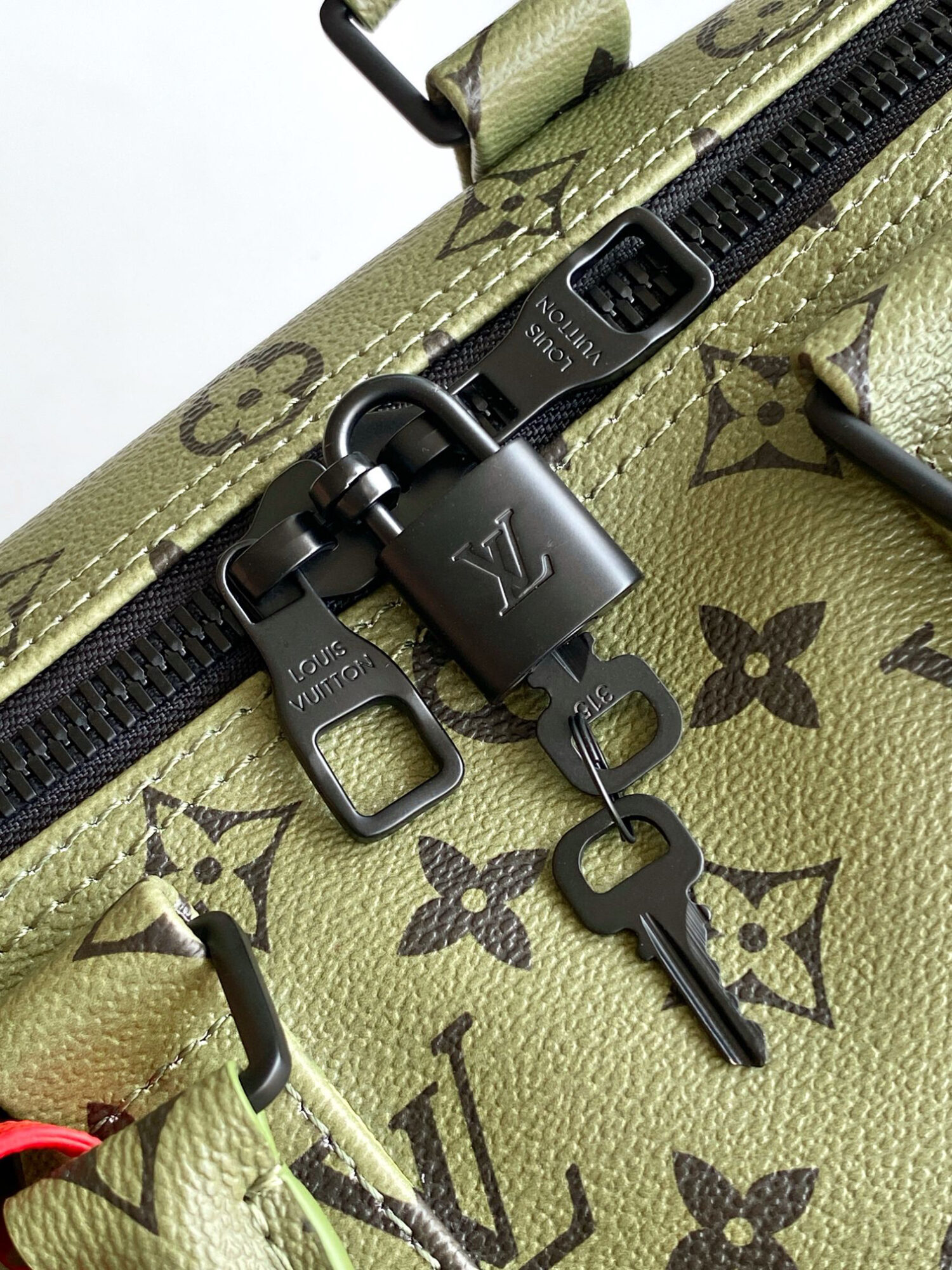 5 Louis Vuitton This Keepall Bandoulière 45 travel bag is part of the Monogram Tones collection.