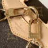 5 Louis Vuitton This Montsouris Mini features Monogram coated canvas with cowhide leather trim.
