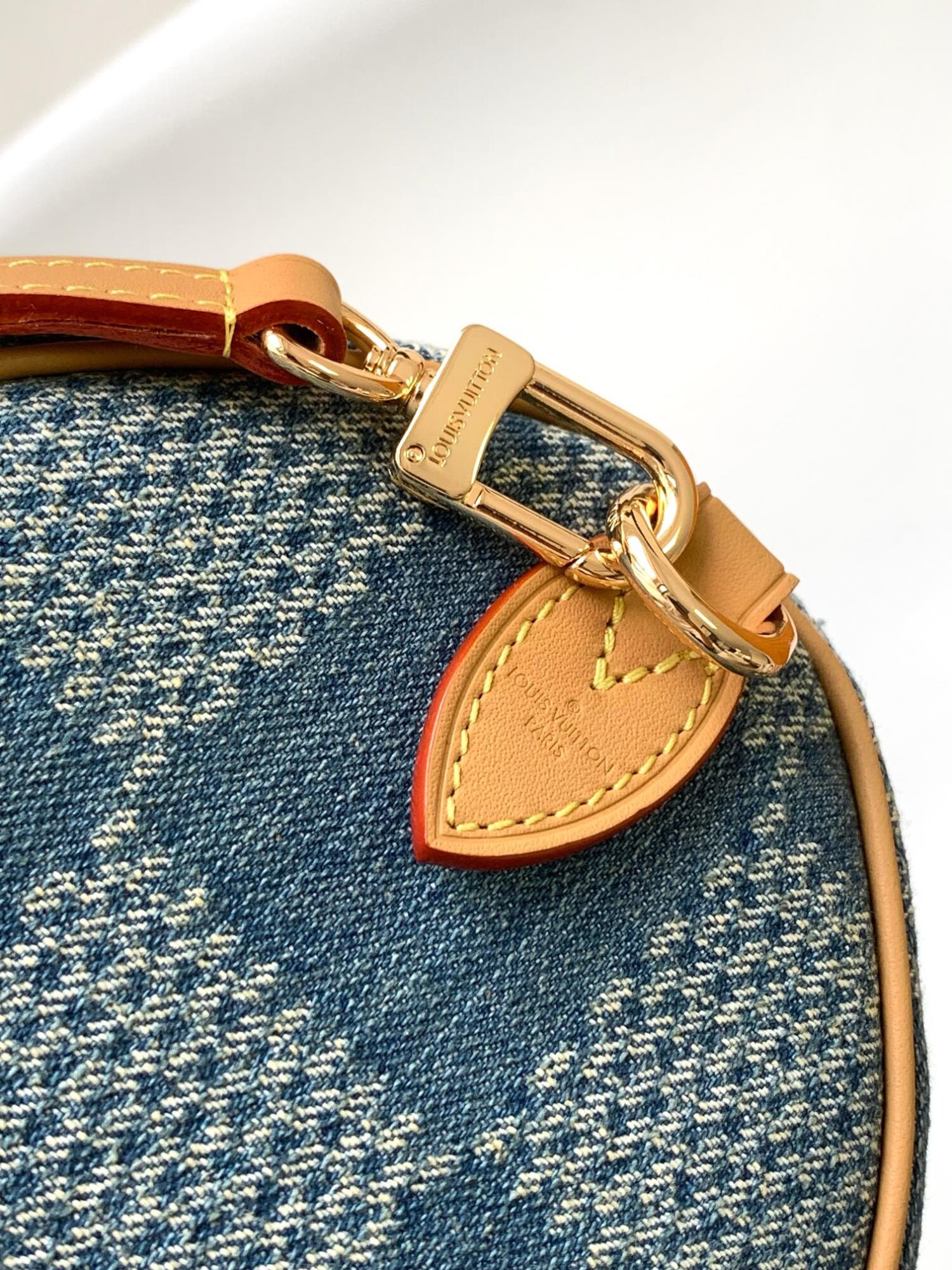 5 Louis Vuitton The new FW Denim Speedy 25 handbagâwhether worn crossbody...