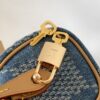 5 Louis Vuitton N40682 — FW New Denim Collection. The Sunset bag takes center stage in Monogram Denim canvas.