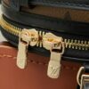 5 Louis Vuitton Exclusive Real Shots: M44699 (Classic Monogram) & M68276 (Yellow Monogram). The Mini Boîte Chapeau handbag features a classic silhouette crafted from Monogram canvas.