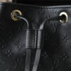 Louis Vuitton The M25554 Odyssée handbag in black full leather, hailing from the Early Autumn 2025 collection, cleverly references the 2024 Cruise collection.
