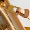 6 Louis Vuitton This Carryall East-West canvas handbag illuminates this classic element with a vibrant splash of color.