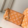 6 Louis Vuitton M14064 Orange: This Sedy Bandoulière 30 handbag features a design rendered upon a surface of refined cowhide leather.