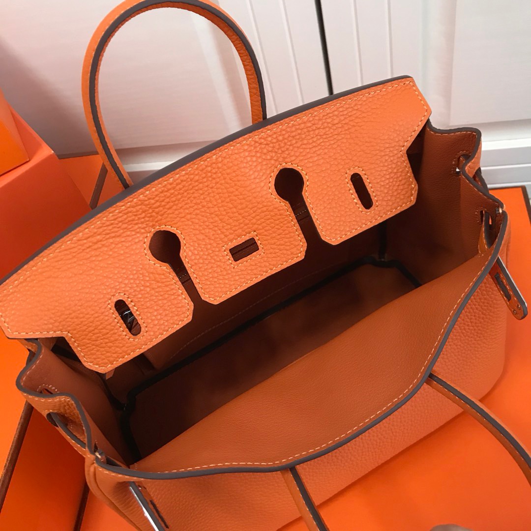 6 Hermès Birkin Birkin color-blocked handbag