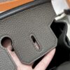 Birkin Platinum 25cm, Pewter Grey