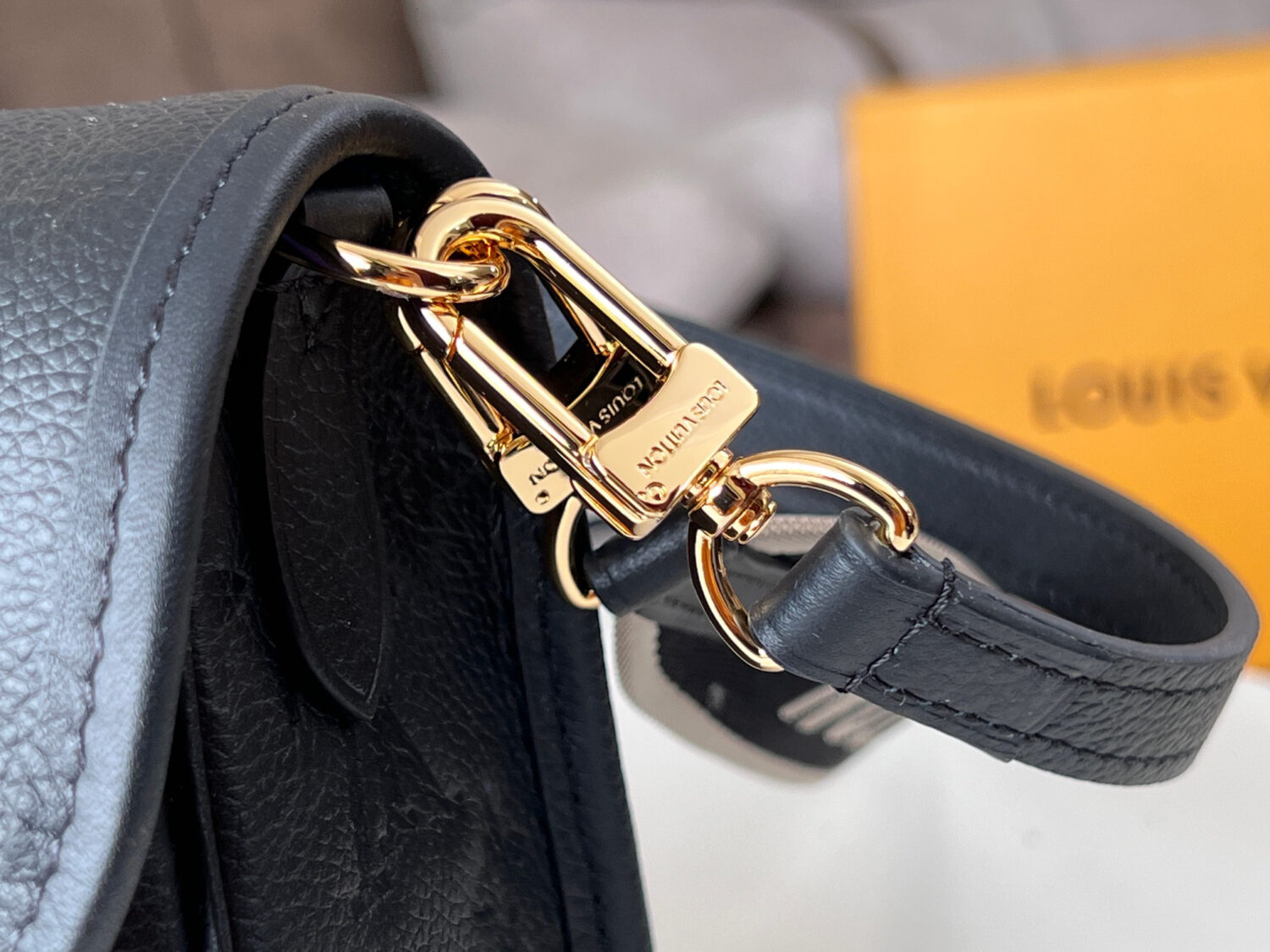 6 Louis Vuitton This Diane handbag is crafted from Louis Vuitton's classic Monogram Empreinte embossed leather.