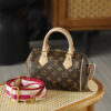 Louis Vuitton The Speedy Bandoulière 20 carries the DNA of a century-old heritage, featuring an iconic, three-dimensional "pillow" silhouette that is both sleek and structured.
