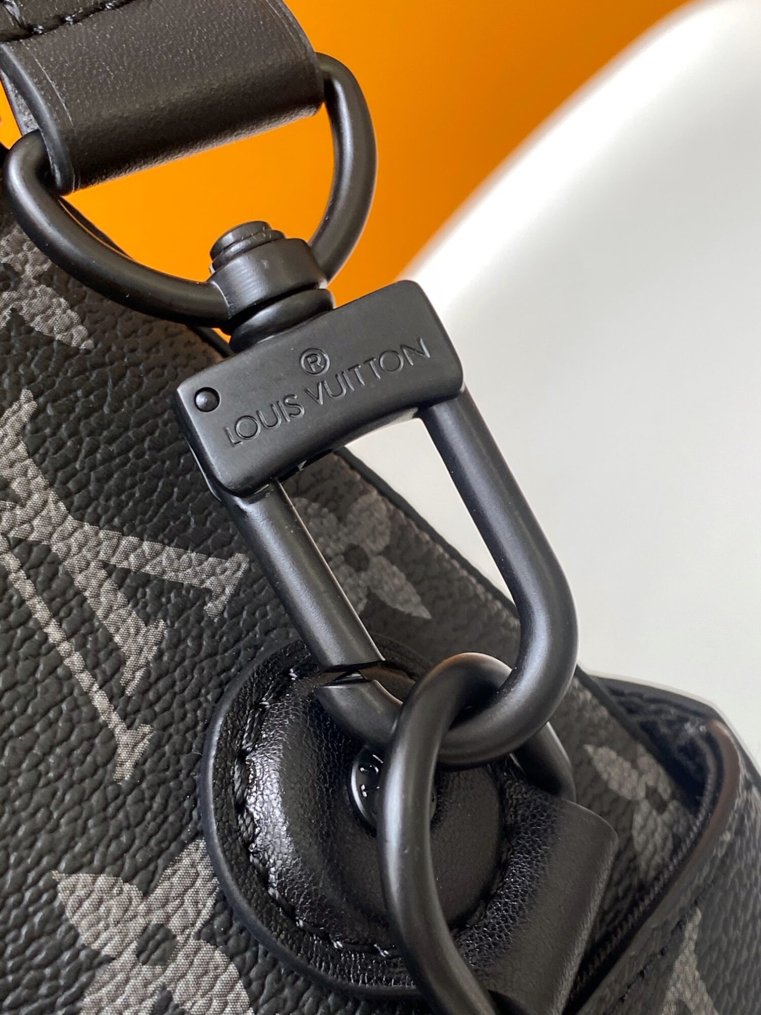 Louis Vuitton This Soul Trunk handbag is crafted from Monogram Eclipse canvas.