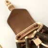 6 Louis Vuitton This Montsouris Mini features Monogram coated canvas with cowhide leather trim.