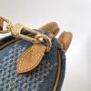 6 Louis Vuitton N40682 — FW New Denim Collection. The Sunset bag takes center stage in Monogram Denim canvas.